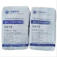 Dioxido de titanio yuxing R818 R838 R868 R878